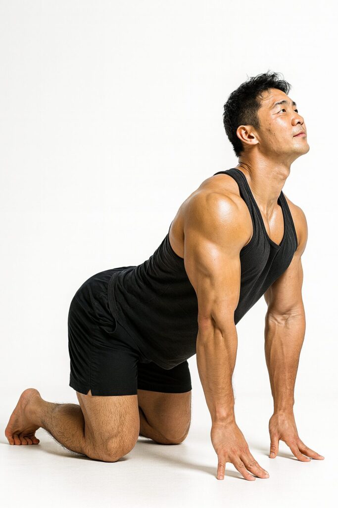 キャットアンドドッグストレッチ(ドッグ)