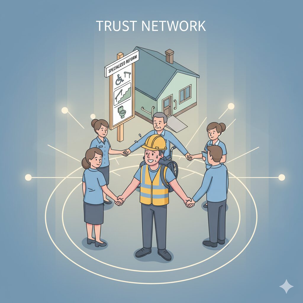 信頼により結ばれるネットワーク