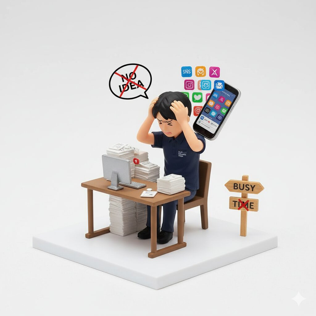 SNS投稿のネタ切れするリフォーム業者