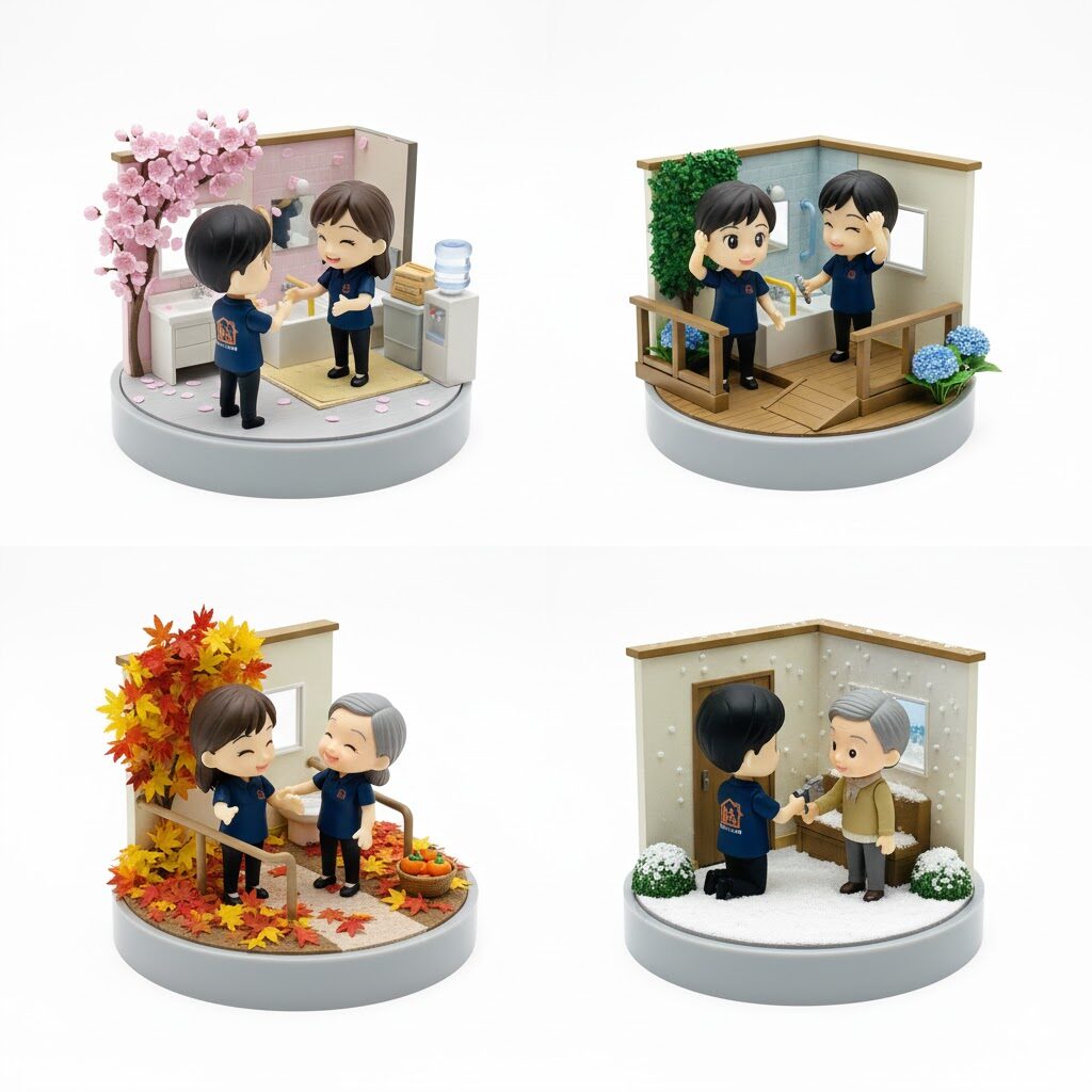 介護リフォームの四季