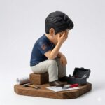 悩んでいるリフォームスタッフ